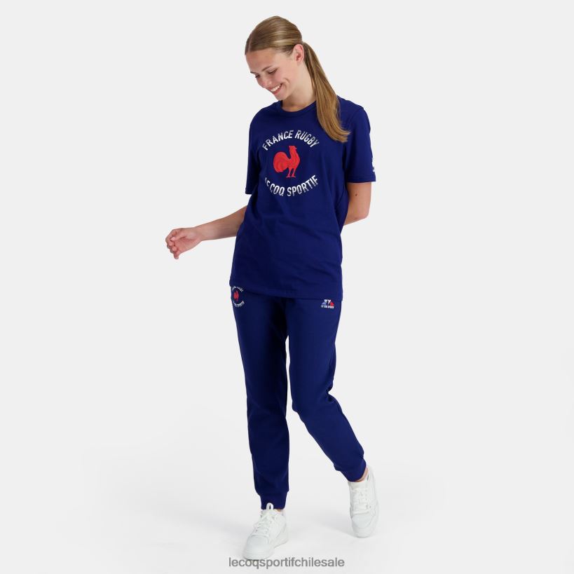 hombres camiseta - francia rugby azul T24B2172 Le Coq Sportif ropa
