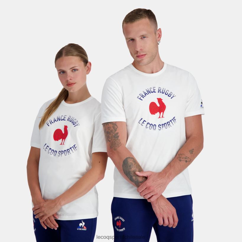 hombres camiseta - francia rugby blanco T24B2169 Le Coq Sportif ropa