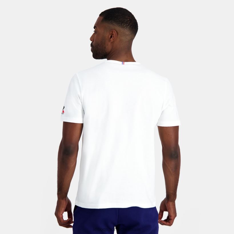 hombres camiseta - francia rugby blanco T24B2169 Le Coq Sportif ropa