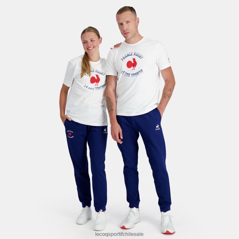 hombres camiseta - francia rugby blanco T24B2169 Le Coq Sportif ropa