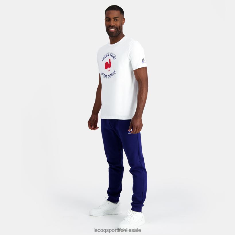 hombres camiseta - francia rugby blanco T24B2169 Le Coq Sportif ropa