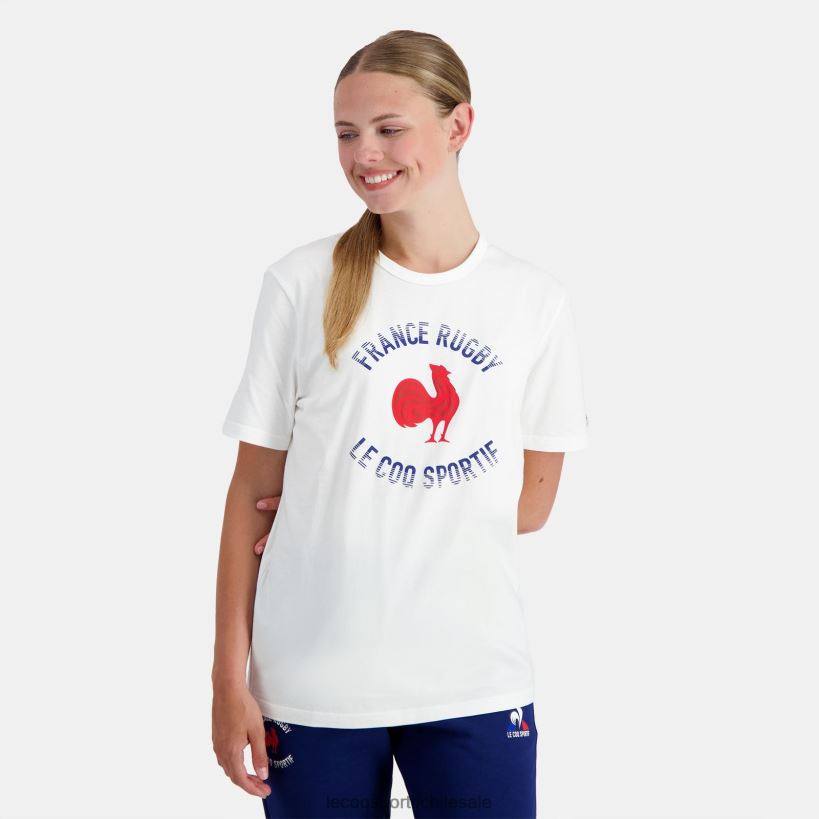 hombres camiseta - francia rugby blanco T24B2169 Le Coq Sportif ropa