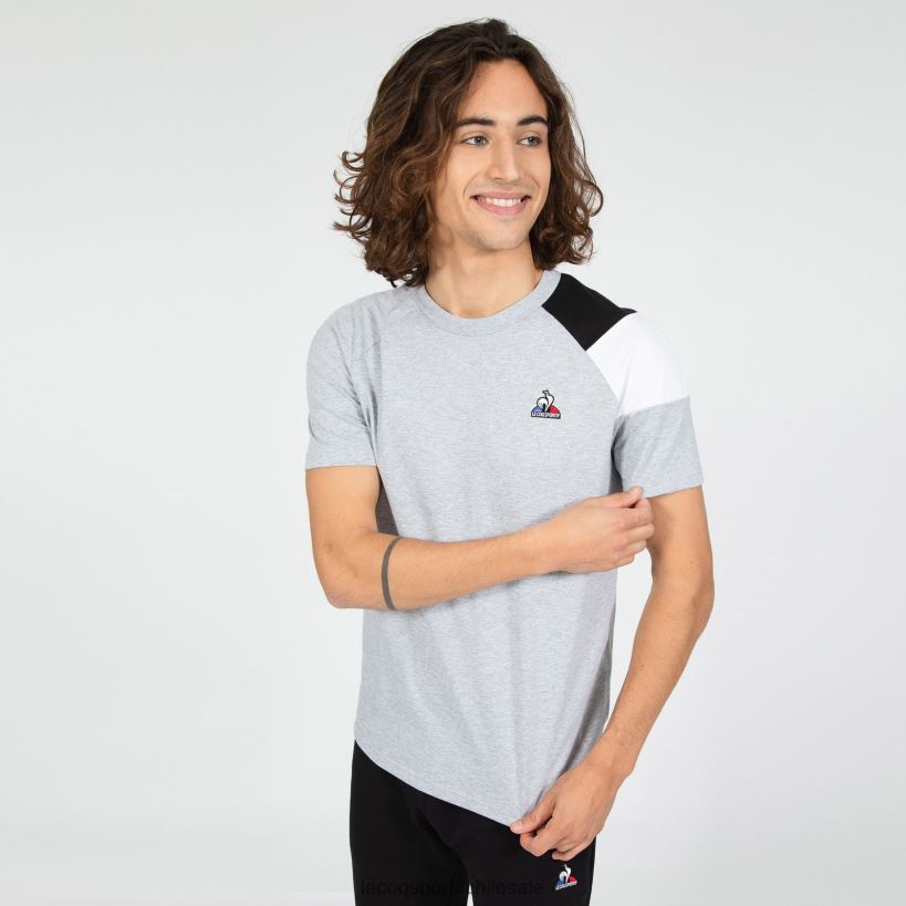 hombres camiseta gris T24B2190 Le Coq Sportif ropa