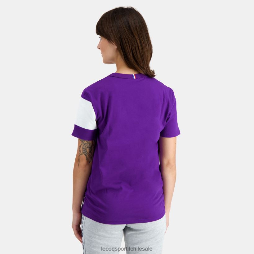 hombres camiseta morada T24B2444 Le Coq Sportif ropa