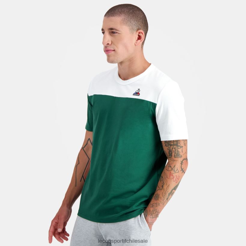 hombres camiseta verde T24B2447 Le Coq Sportif ropa