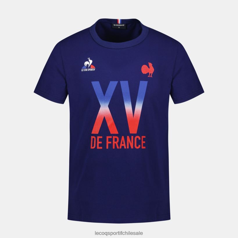 hombres camiseta - xv de france azul T24B2141 Le Coq Sportif ropa