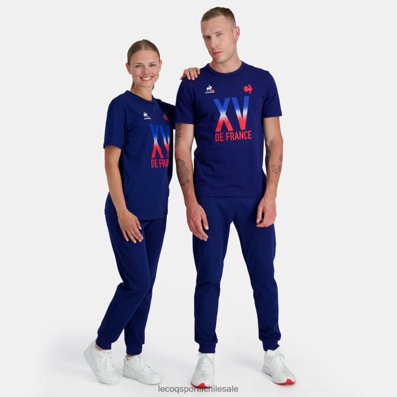 hombres camiseta - xv de france azul T24B2141 Le Coq Sportif ropa