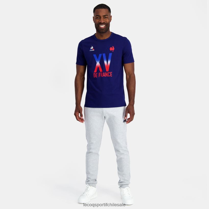 hombres camiseta - xv de france azul T24B2141 Le Coq Sportif ropa