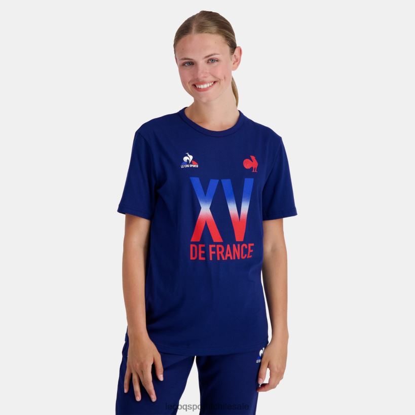 hombres camiseta - xv de france azul T24B2141 Le Coq Sportif ropa