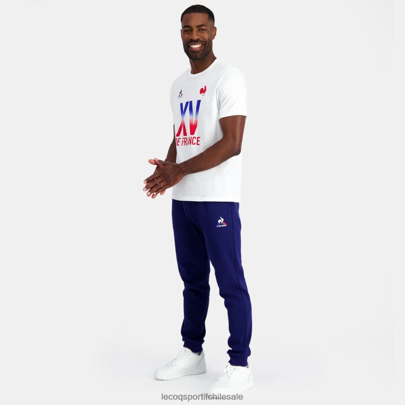hombres camiseta - xv de france blanco T24B2157 Le Coq Sportif ropa