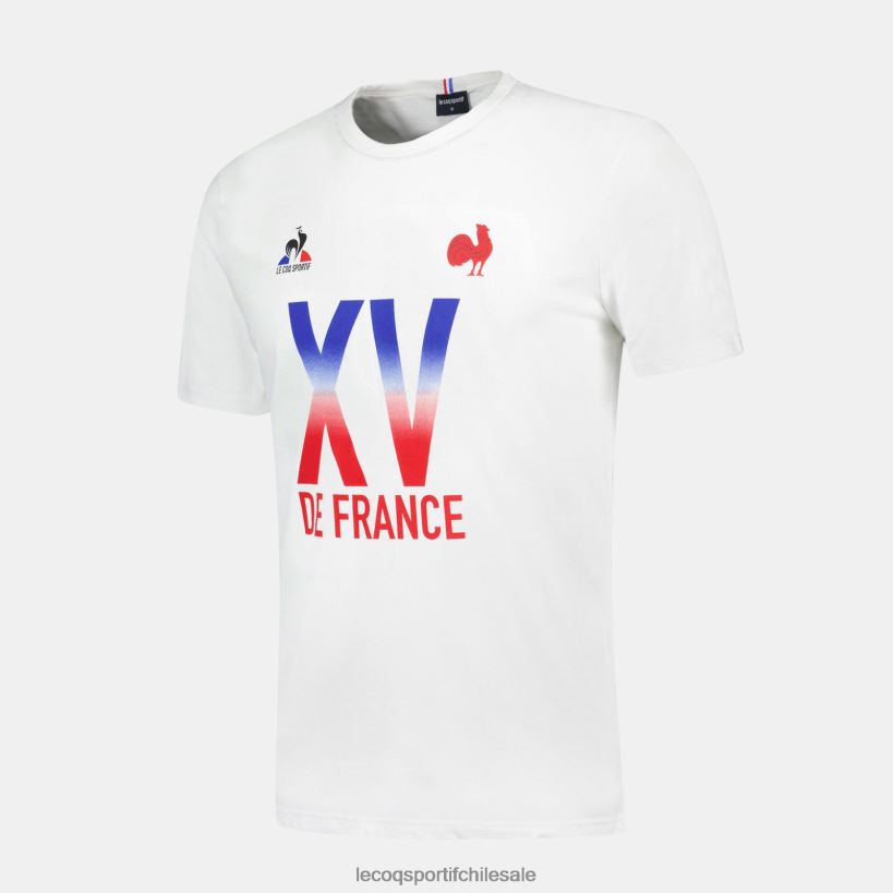 hombres camiseta - xv de france blanco T24B2157 Le Coq Sportif ropa