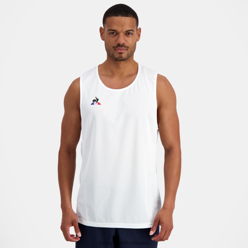 hombres chaleco blanco T24B2199 Le Coq Sportif ropa