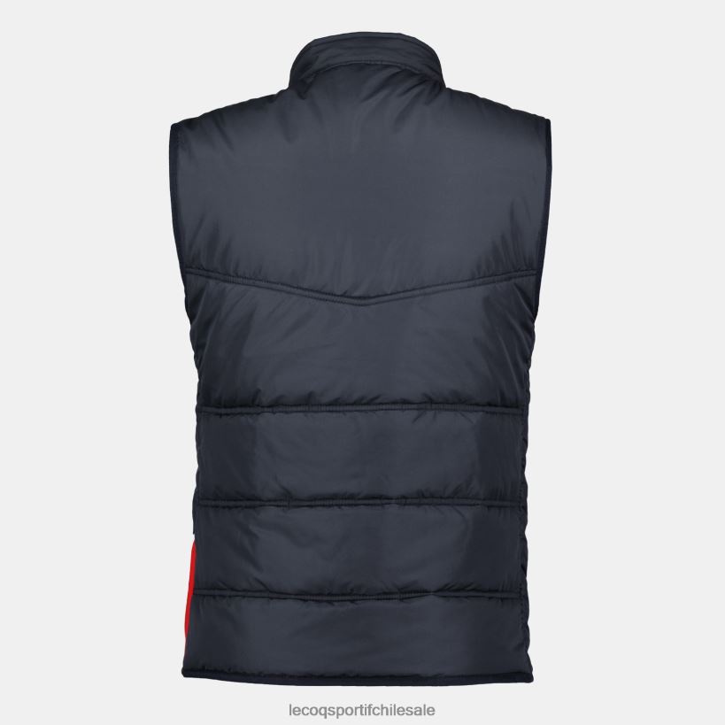 hombres chaqueta sin mangas unisex azul T24B2118 Le Coq Sportif ropa
