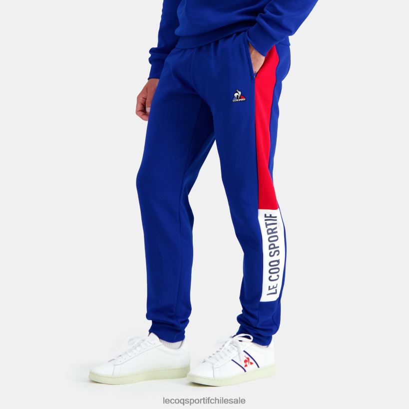 hombres pantalon azul T24B2499 Le Coq Sportif ropa