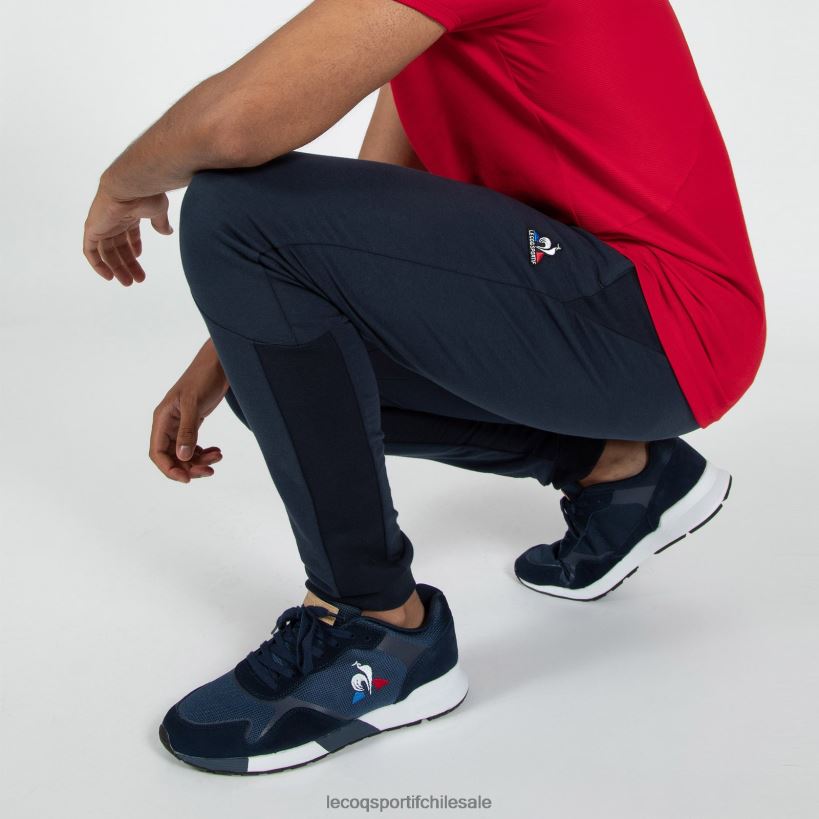 hombres pantalon azul T24B2510 Le Coq Sportif ropa