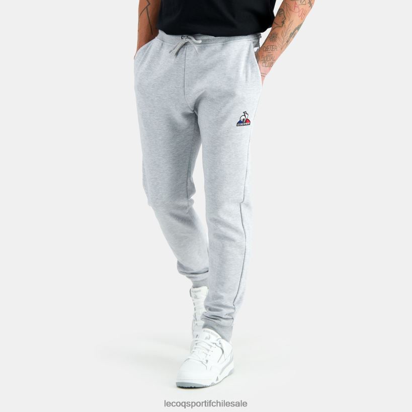 hombres pantalon gris T24B2110 Le Coq Sportif ropa