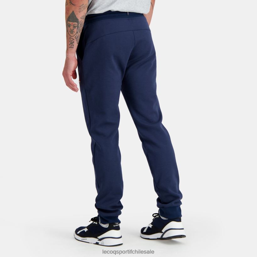 hombres pantalones de moda azul T24B2105 Le Coq Sportif ropa