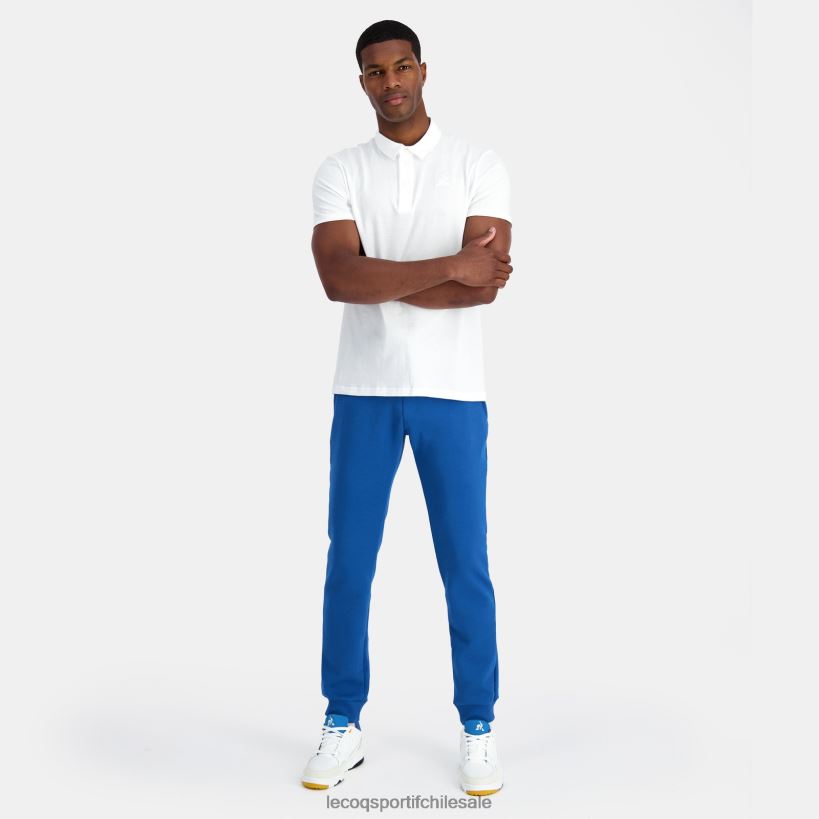 hombres pantalones de moda azul T24B284 Le Coq Sportif ropa