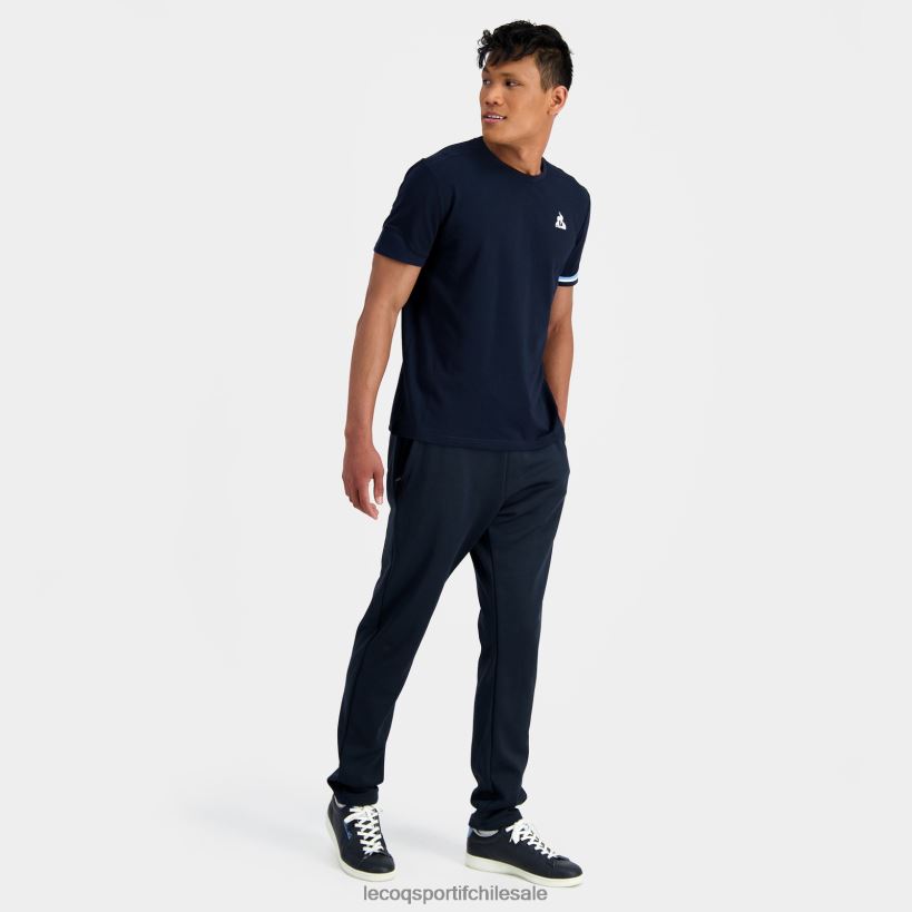 hombres pantalones de moda azul T24B288 Le Coq Sportif ropa