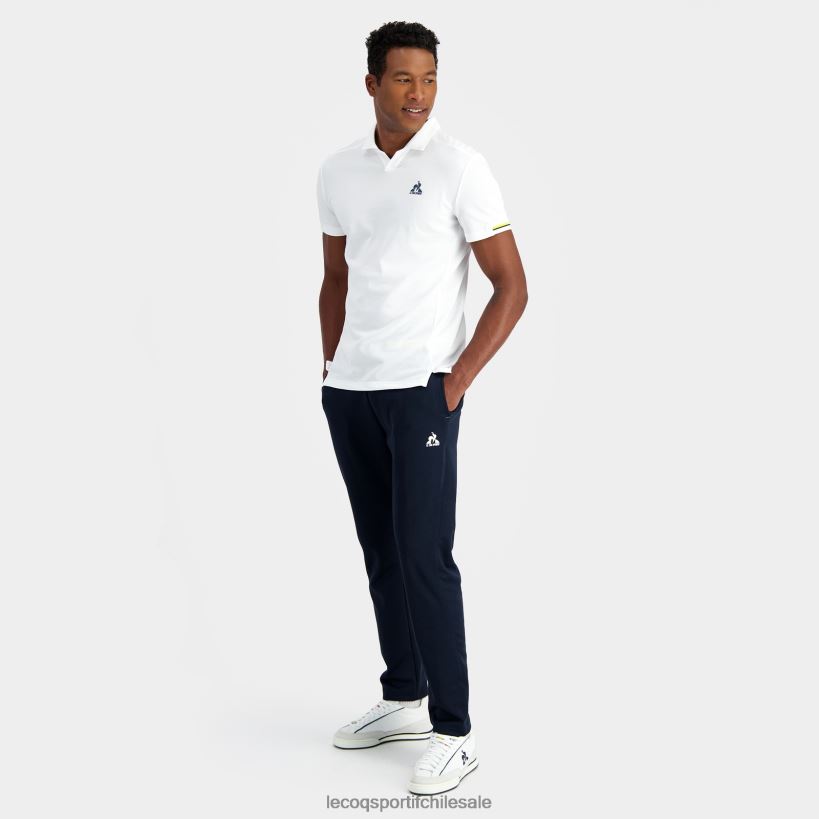 hombres pantalones de moda azul T24B290 Le Coq Sportif ropa