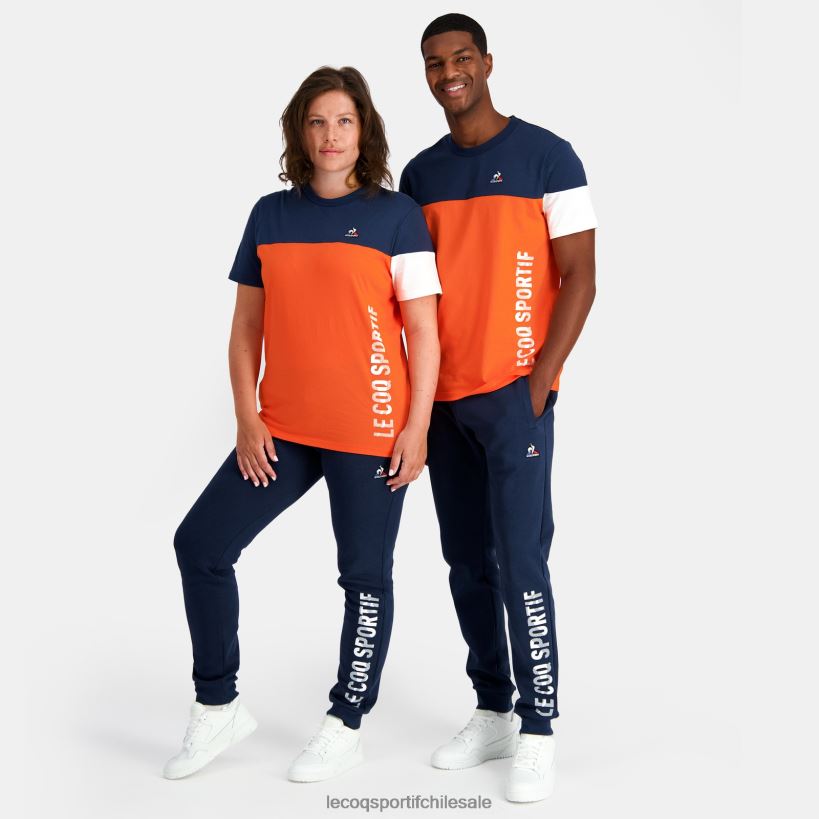 hombres pantalones de moda azul T24B291 Le Coq Sportif ropa