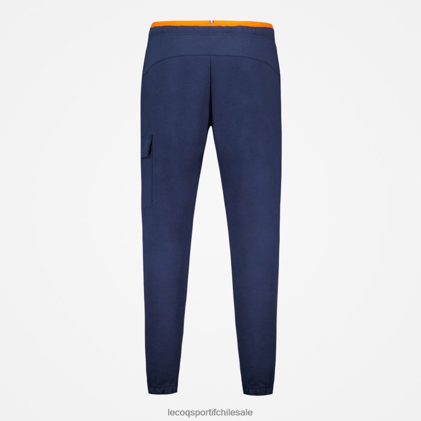 hombres pantalones de moda azul T24B292 Le Coq Sportif ropa