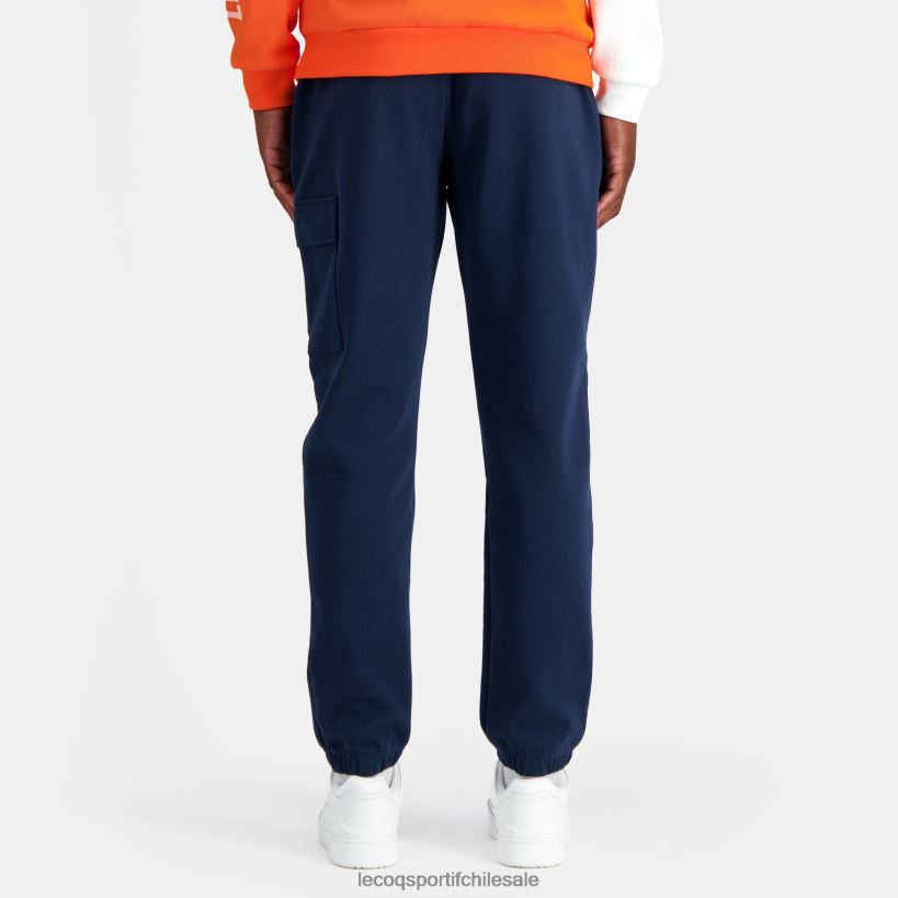 hombres pantalones de moda azul T24B292 Le Coq Sportif ropa
