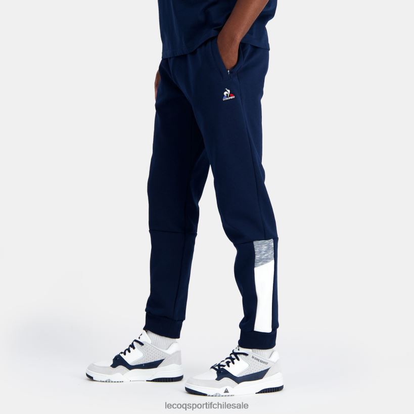 hombres pantalones de moda azul T24B293 Le Coq Sportif ropa