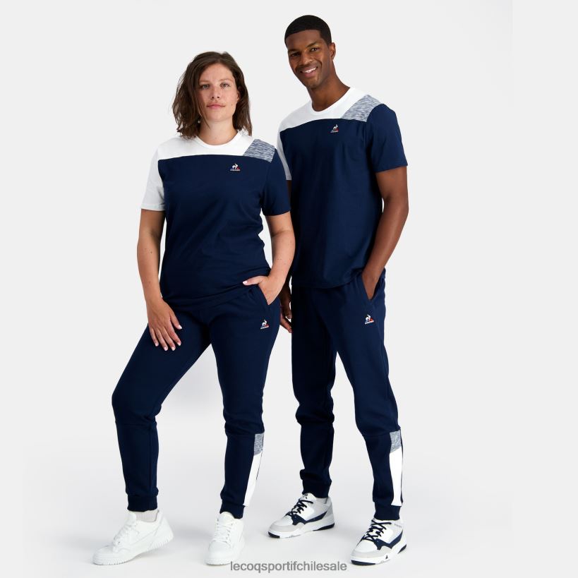 hombres pantalones de moda azul T24B293 Le Coq Sportif ropa
