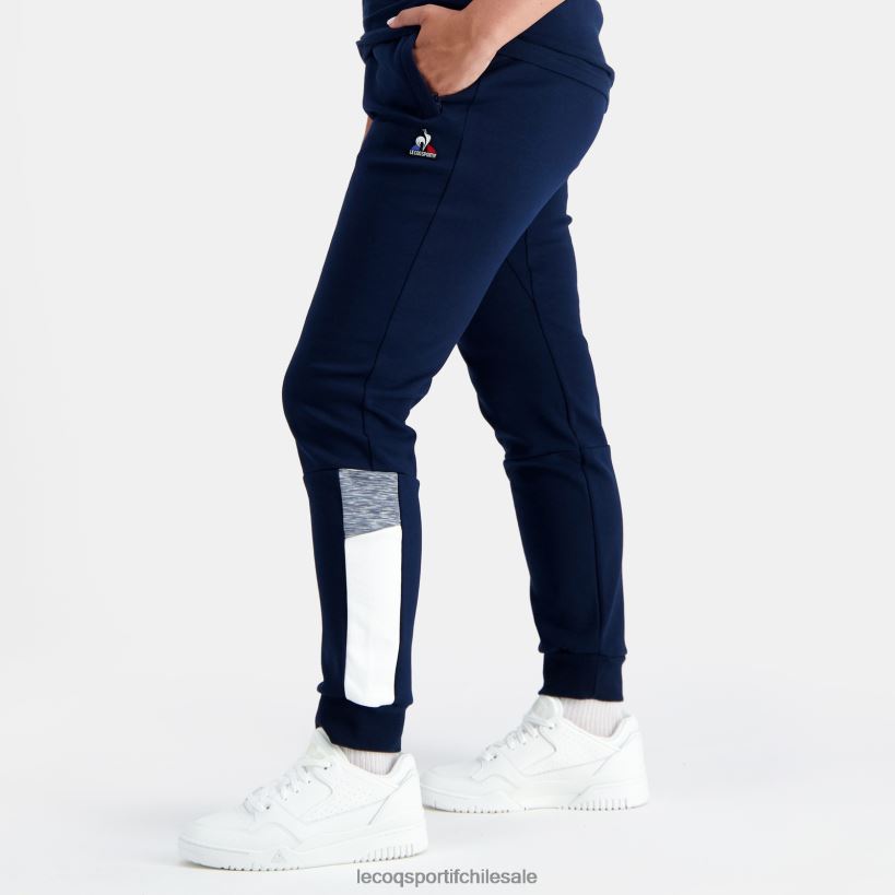 hombres pantalones de moda azul T24B293 Le Coq Sportif ropa