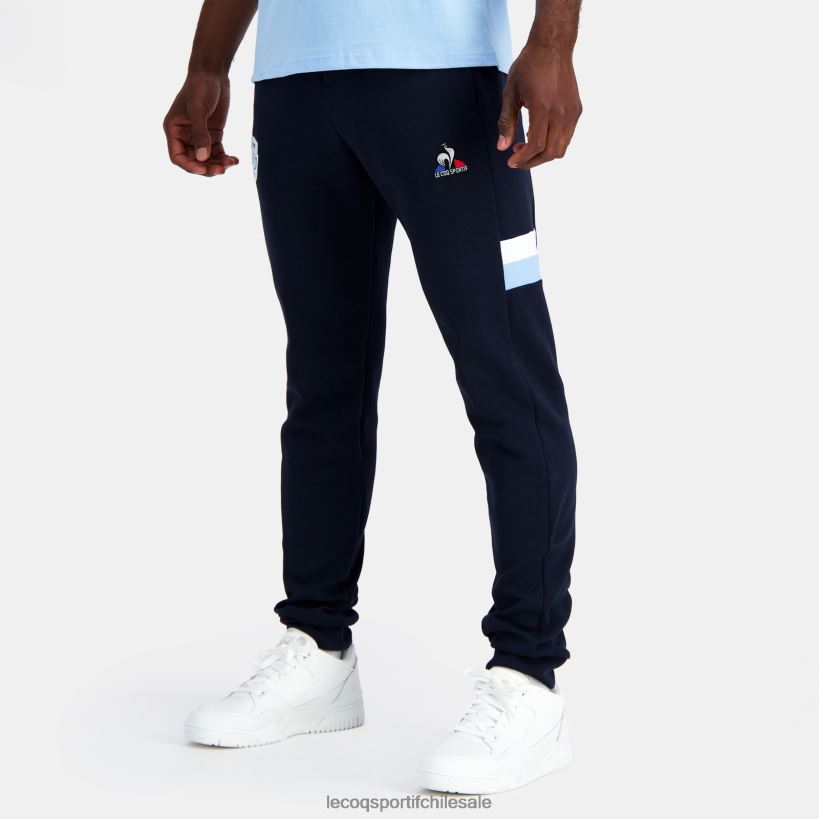 hombres pantalones de moda azul T24B295 Le Coq Sportif ropa