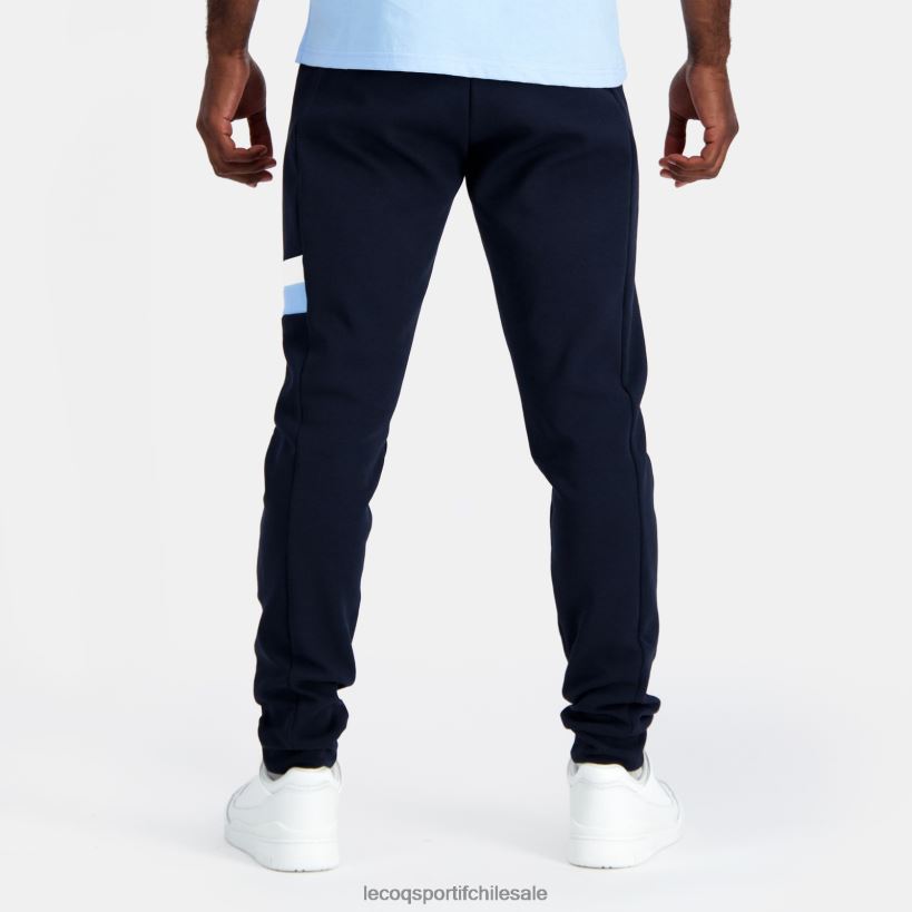 hombres pantalones de moda azul T24B295 Le Coq Sportif ropa