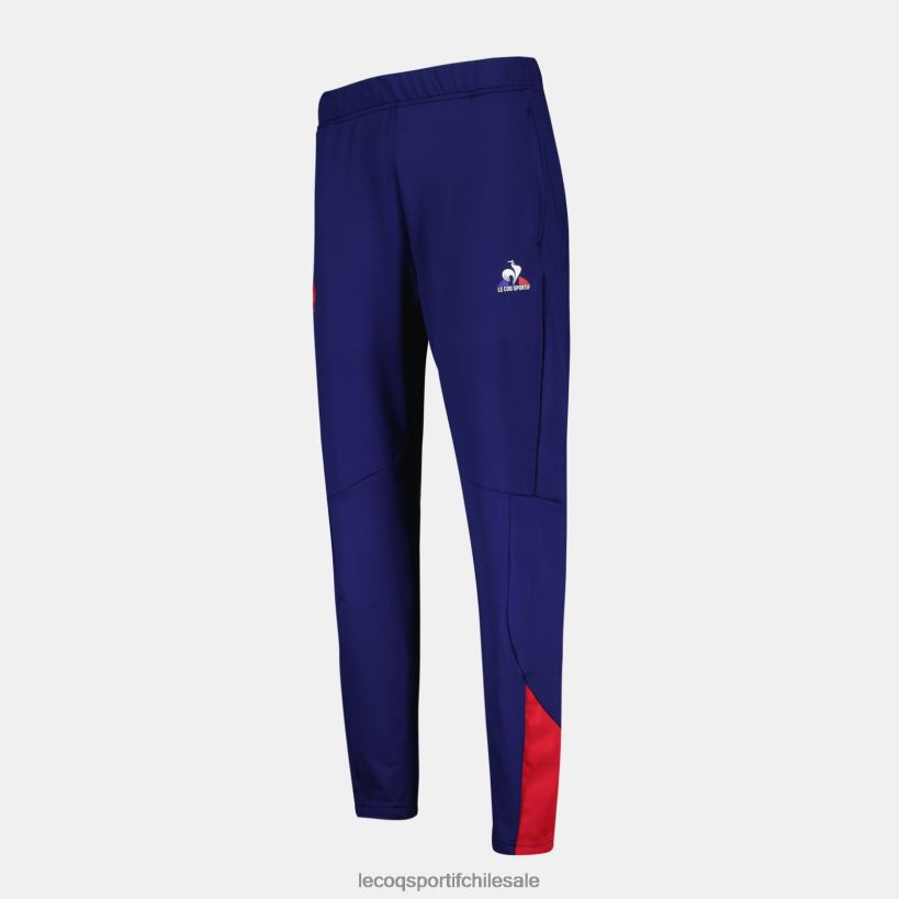 hombres pantalones de moda azul T24B296 Le Coq Sportif ropa