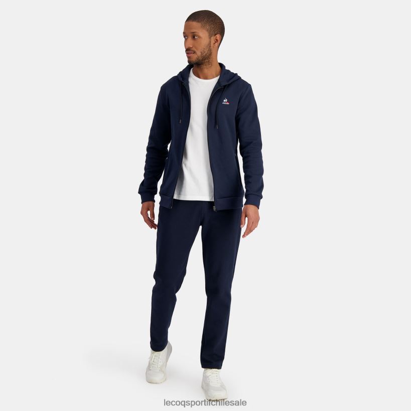 hombres pantalones de moda azul T24B299 Le Coq Sportif ropa