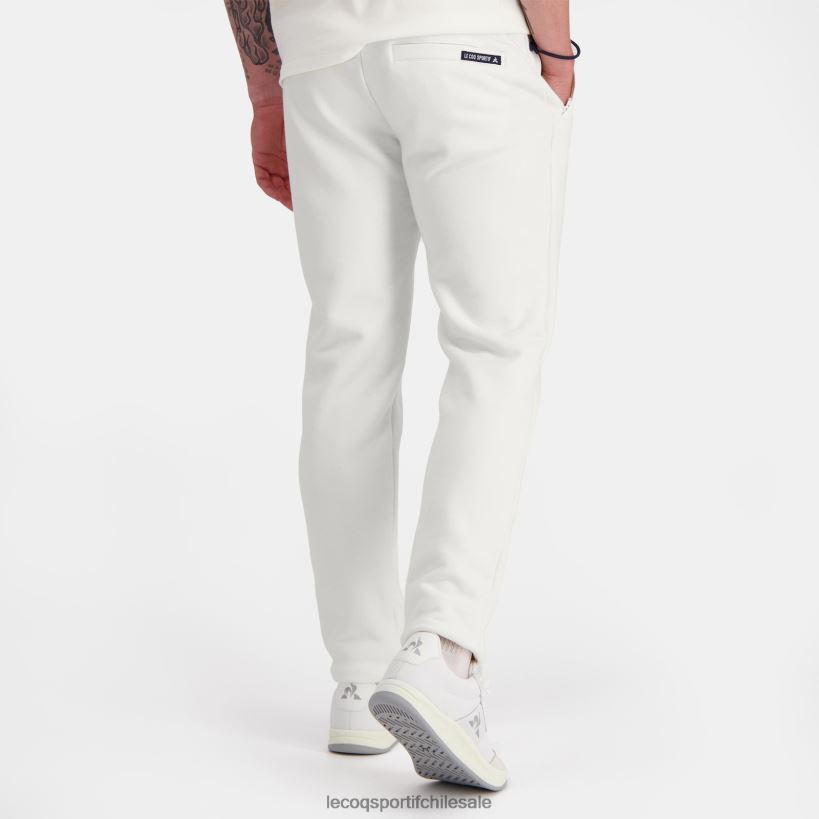 hombres pantalones de moda blanco T24B289 Le Coq Sportif ropa