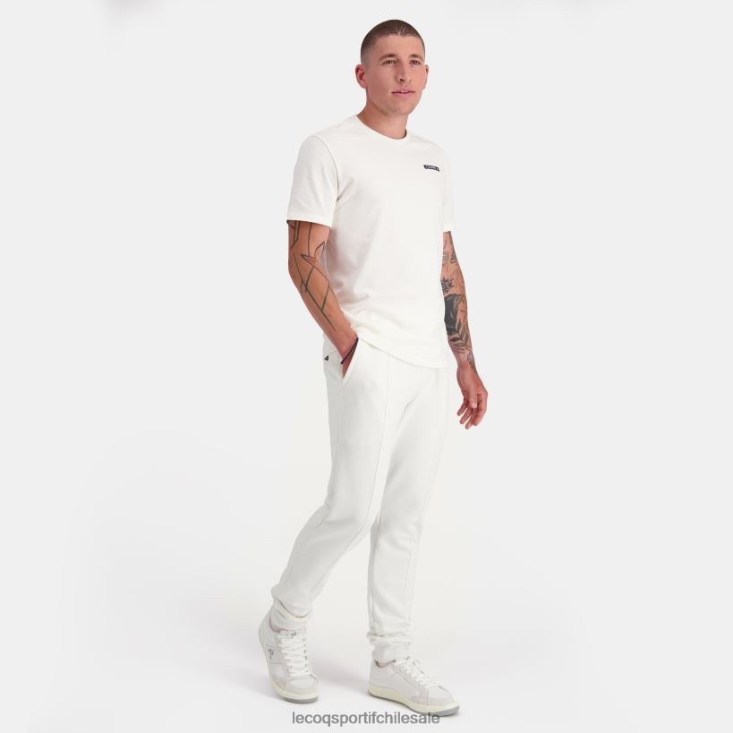 hombres pantalones de moda blanco T24B289 Le Coq Sportif ropa