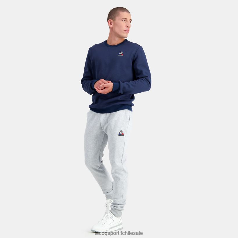hombres pantalones de moda gris T24B2107 Le Coq Sportif ropa