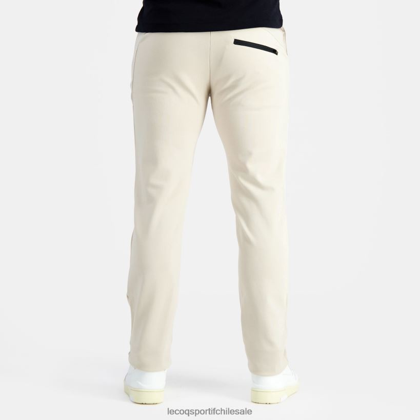 hombres pantalones de moda marrón T24B283 Le Coq Sportif ropa