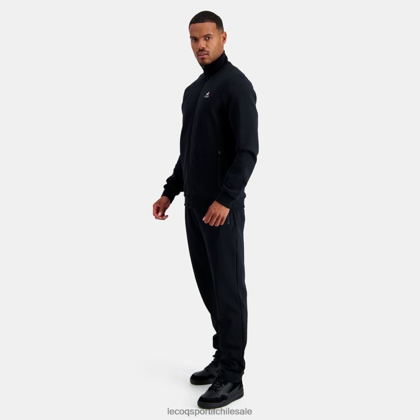 hombres pantalones de moda negro T24B2100 Le Coq Sportif ropa