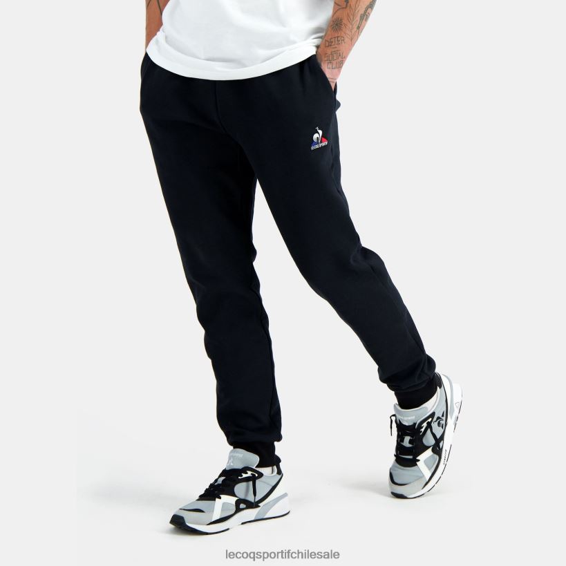 hombres pantalones de moda negro T24B2104 Le Coq Sportif ropa
