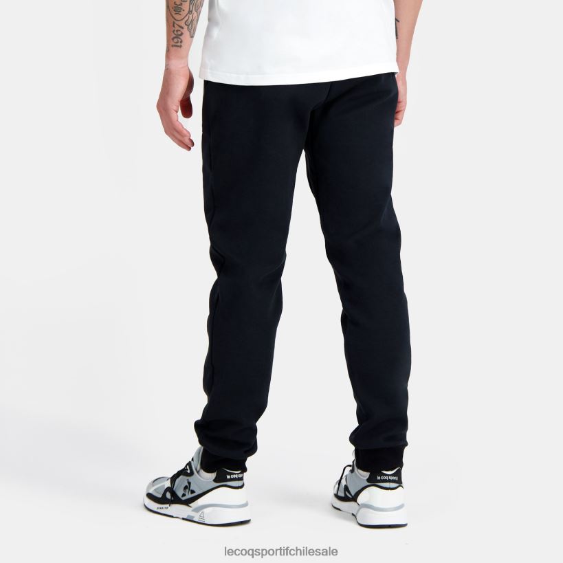 hombres pantalones de moda negro T24B2104 Le Coq Sportif ropa