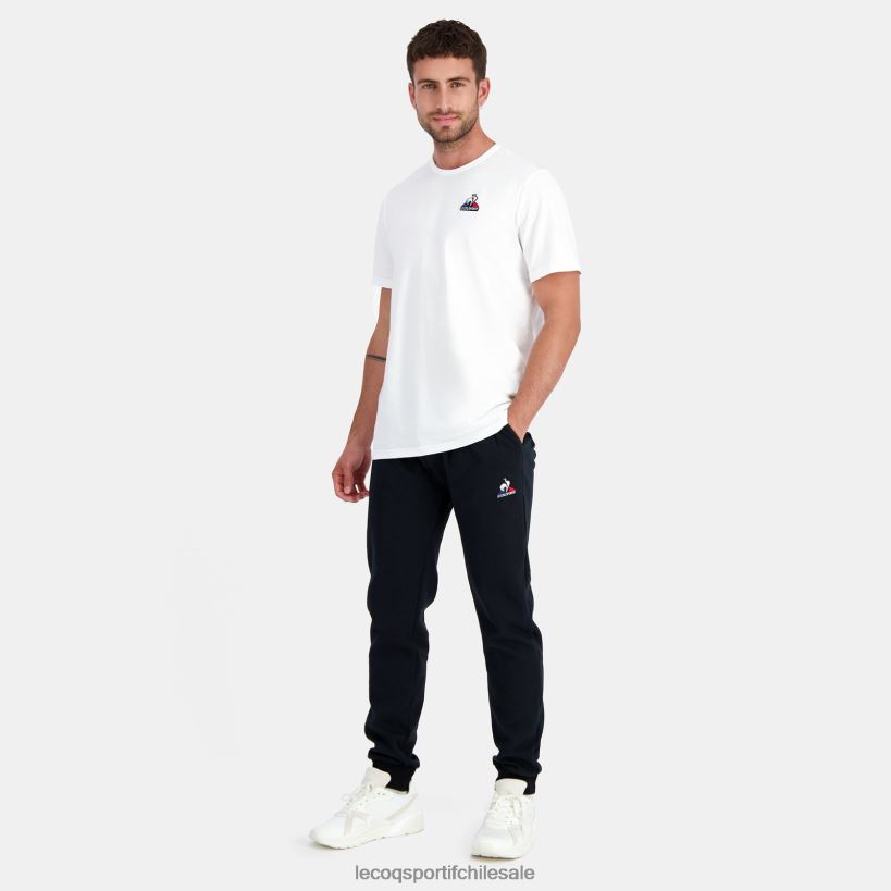 hombres pantalones de moda negro T24B2106 Le Coq Sportif ropa