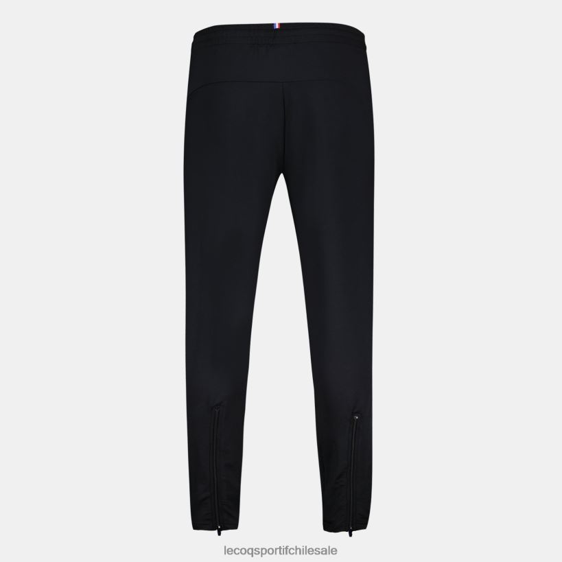 hombres pantalones de moda negro T24B286 Le Coq Sportif ropa