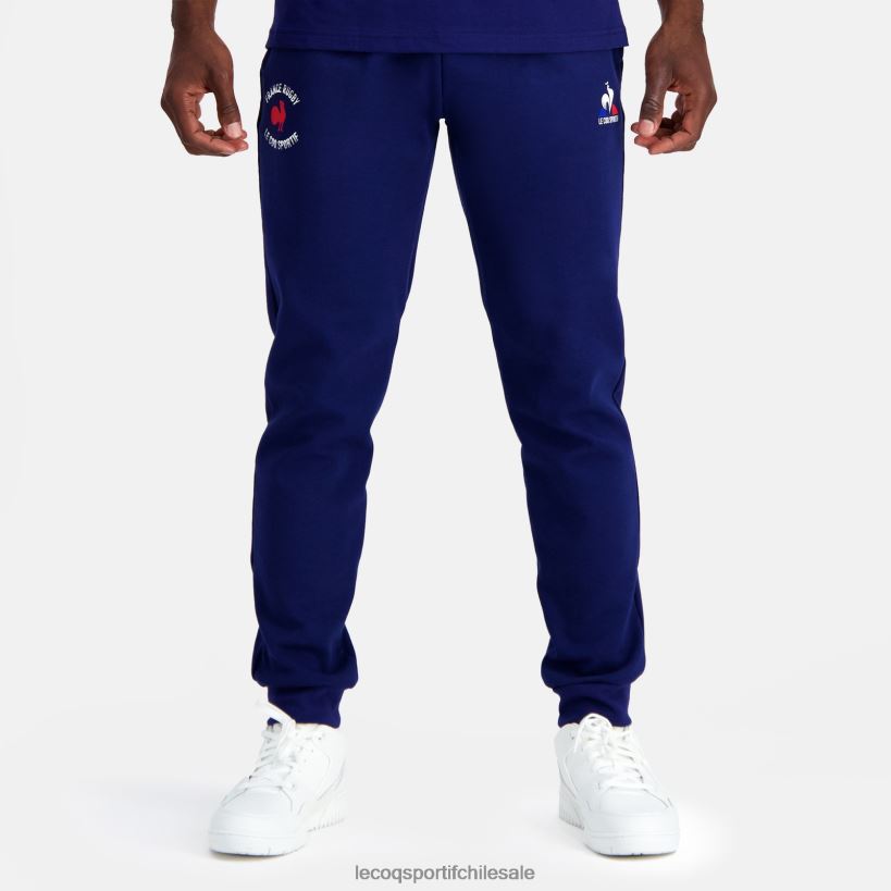 hombres pantalones - francia rugby azul T24B287 Le Coq Sportif ropa