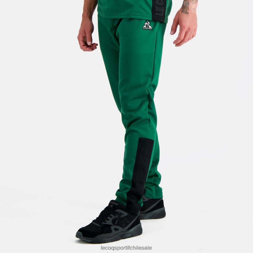 hombres pantalones verdes T24B2501 Le Coq Sportif ropa