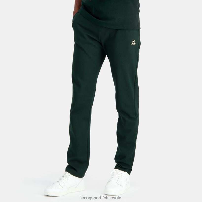 hombres pantalones verdes T24B2504 Le Coq Sportif ropa