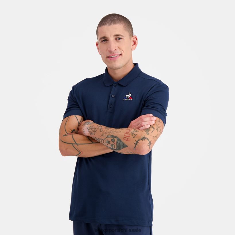 hombres polo azul T24B2123 Le Coq Sportif ropa
