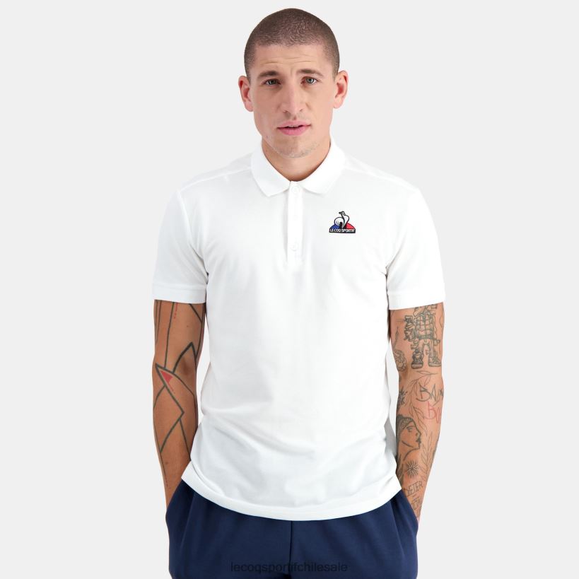 hombres polo blanco T24B2124 Le Coq Sportif ropa