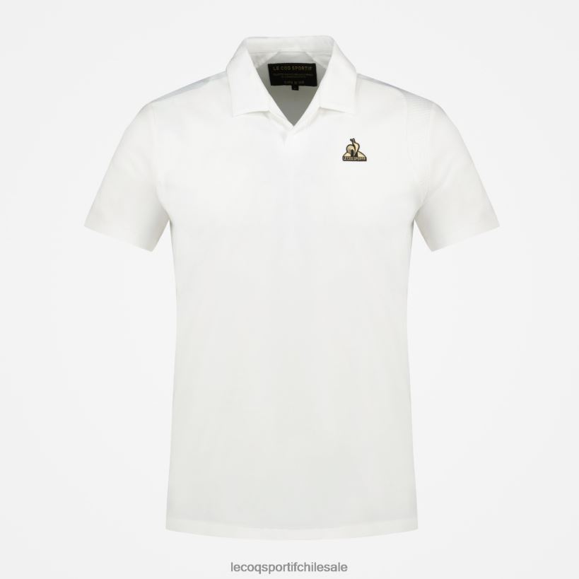 hombres polo de algodon blanco T24B2128 Le Coq Sportif ropa