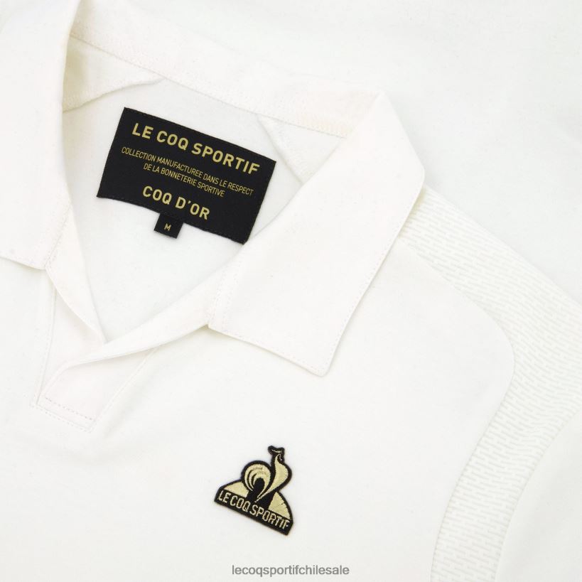 hombres polo de algodon blanco T24B2128 Le Coq Sportif ropa